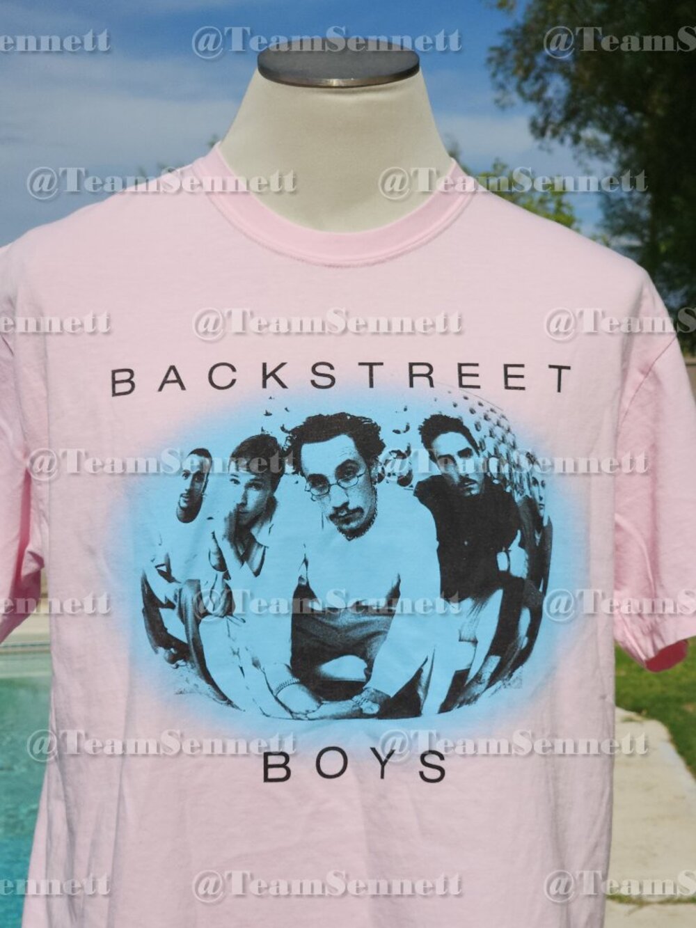 SAMPLE SALE - Backstreet Boys Pink Shirt // Sphere Las Vegas